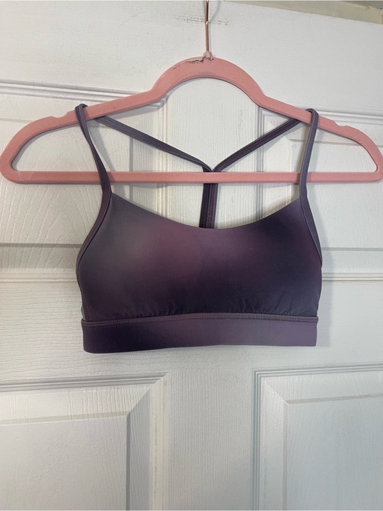 lululemon athletica Other - #556 Lululemon Flow Y Nulu Bra Aurora Haze Mini Purple Multi Size 2 EUC